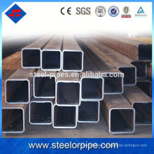 Tubo de estructura de tubo de acero redondo, rectangular, cuadrado de pared delgada